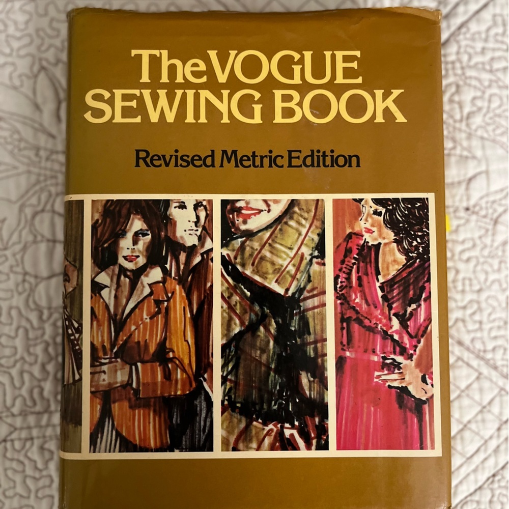 The Vogue Sewing Book 1975 Vintage